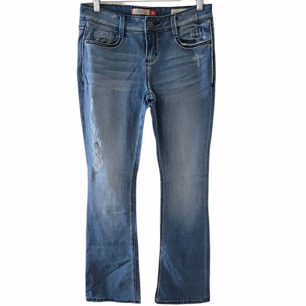 People's Liberation Bootcut Jeans Size 28